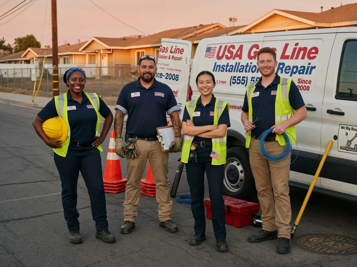 Gas Line Installation company in Portland, IN